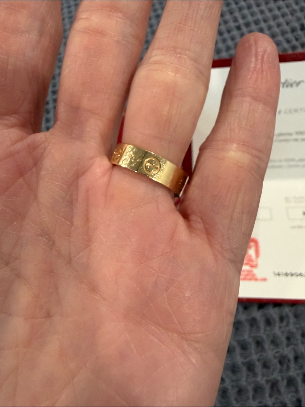 Cartier Classic Love Ring, Yellow Gold - Picture 3 of 6